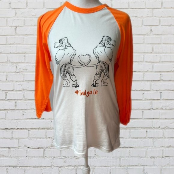 Bella Canvas Tops - UT Sz S Football Tailgating Sports Shirt